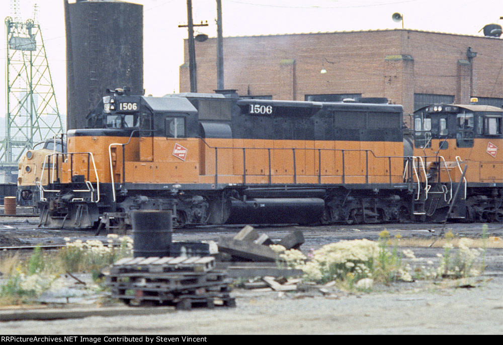 Milwaukee Road GP35 #1506